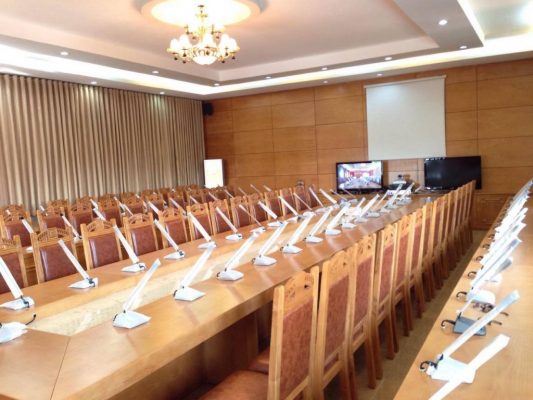 Lắp đặt âm thanh hội thảo phòng họp